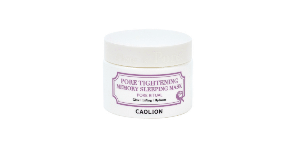 Caolion Pore Tightening Memory Sleeping Mask 10 อันดับฮิตติดชาร์ตในเอเชีย asiatopten.com